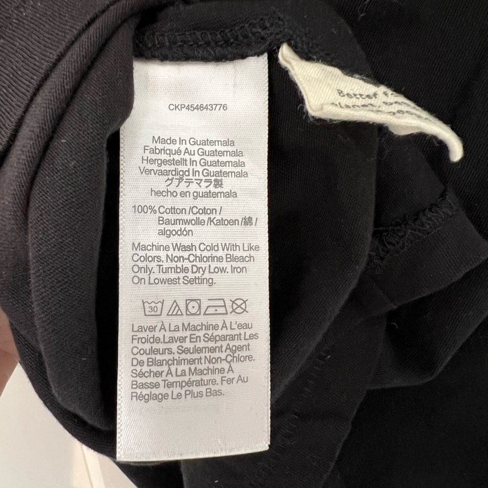 Madewell: Northside Vintage Tee “We Said Vegas” Black: Size Medium - Picture 4 of 4